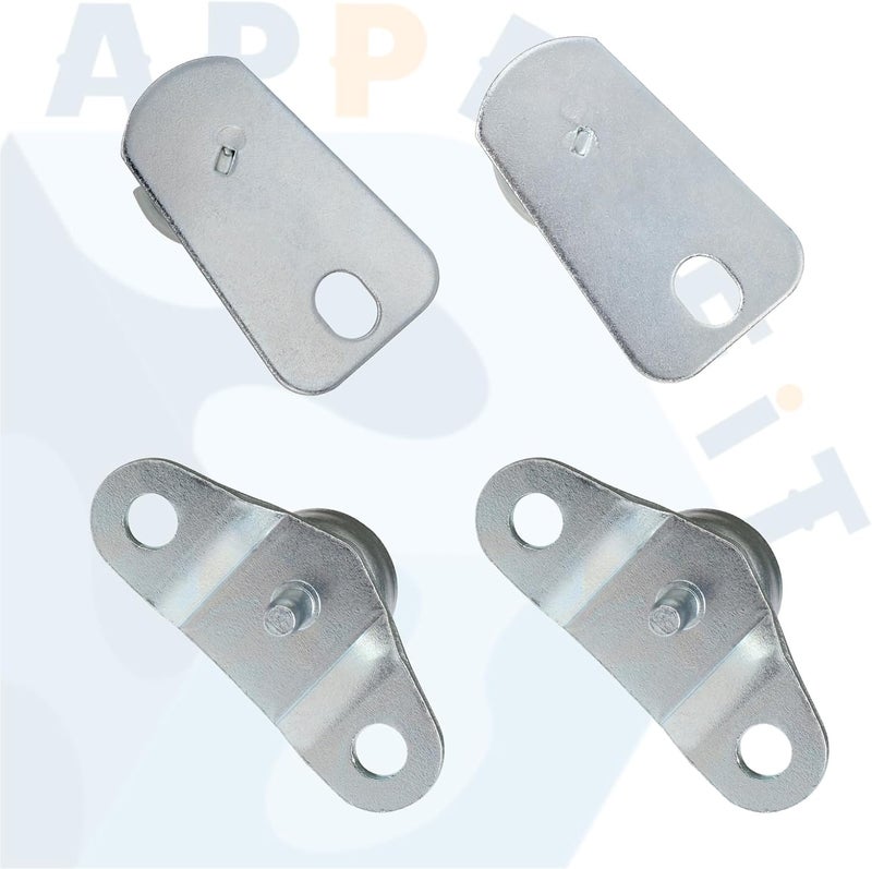 APPERFiT Tailgate Hinge Kit for Rear Tail gate Door Panel & Body Side Compatible with Chevrolet Chevy GMC Truck C1500 C2500 C3500 K1500 K2500 K3500 1993-2000 Tailgate Hardware Parts - Image 5